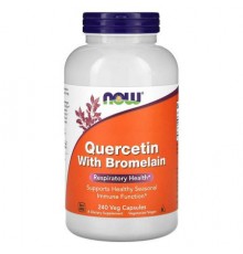 NOW Foods, Quercetin with Bromelain, 240 Veg Capsules