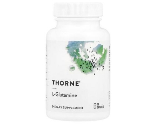 Thorne, L-Glutamine, 90 Capsules (500 mg per Capsule)