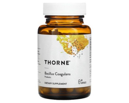 Thorne, Bacillus Coagulans, 60 Capsules (133 mg per Capsule)