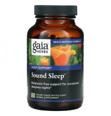 Gaia Herbs, Sound Sleep, 120 Vegan Liquid Phyto-Caps