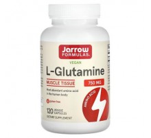 Jarrow Formulas, L-Glutamine, 750 mg, 120 Veggie Capsules