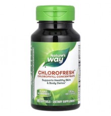 Nature's Way, Chlorofresh, Chlorophyll Concentrate, 90 Softgels (50 mg per Softgel)