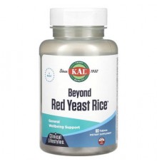 KAL, Beyond Red Yeast Rice, 60 Tablets