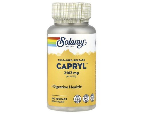Solaray, Capryl™, 100 VegCaps