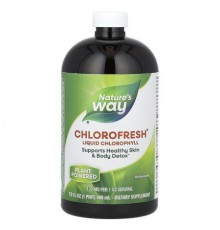 Nature's Way, Chlorofresh, Liquid Chlorophyll, Unflavored, 132 mg, 16 fl oz (480 ml)