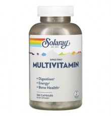 Solaray, Spectro Multivitamin, 360 Capsules