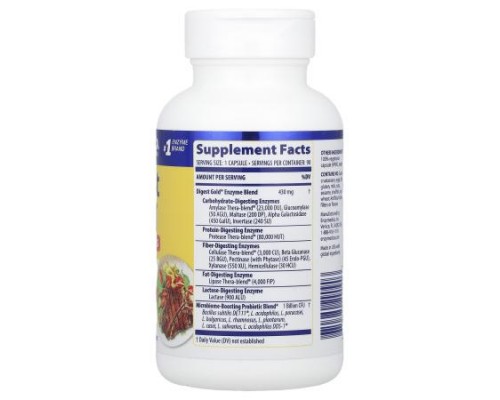 Enzymedica, Digest Gold® + Probiotics, 90 Capsules