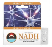Source Naturals, NADH, 20 mg, 30 Lozenges