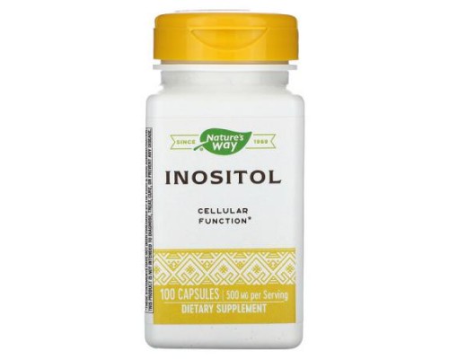 Nature's Way, Inositol, 500 mg, 100 Capsules