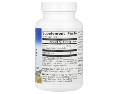Planetary Herbals, Full Spectrum™ Nopal Cactus, 60 Tablets