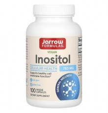 Jarrow Formulas, Vegan Inositol, 750 mg, 100 Veggie Capsules