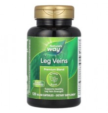 Nature's Way, Leg Veins, Premium Blend, 120 Vegan Capsules