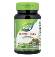 Nature's Way, Fennel Seed, 480 mg, 100 Vegan Capsules
