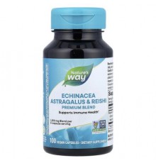 Nature's Way, Echinacea Astragalus & Reishi, 100 Vegan Capsules