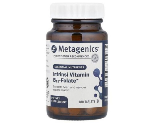 Metagenics, Intrinsi Vitamin B12-Folate™, 180 Tablets Metagenics, Intrinsi Vitamin B12-Folate™, 180 Tablets