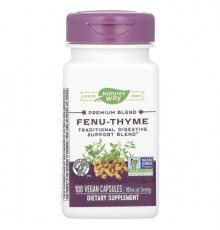 Nature's Way, Fenu-Thyme, 100 Vegan Capsules