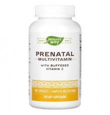 Nature's Way, Prenatal Multivitamin with Buffered Vitamin C , 180 Capsules