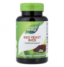 Nature's Way, Red Yeast Rice, 600 mg, 120 Vegan Capsules