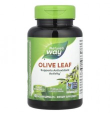 Nature's Way, Olive Leaf, 100 Vegan Capsules (500 mg per Capsule)