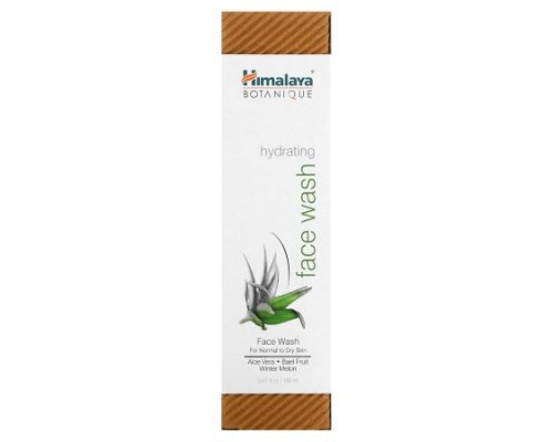 Himalaya, Botanique, Hydrating Face Wash, 5.07 fl oz (150 ml) Himalaya, Botanique, Hydrating Face Wash, 5.07 fl oz (150 ml)