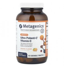 Metagenics, Ultra Potent-C® Vitamin C, Orange , 90 Chewable Tablets