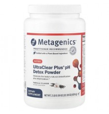 Metagenics, UltraClear Plus® pH Detox Powder, Vanilla, 2 lb 0.59 oz (924 g)