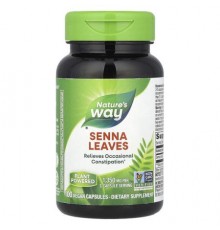 Nature's Way, Senna Leaves, 100 Vegan Capsules (450 mg per Capsule)