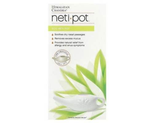 Himalayan Chandra, Eco Neti Pot, 1 Count Himalayan Chandra, Eco Neti Pot, 1 Count