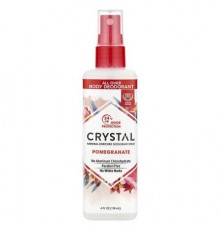 CRYSTAL, Mineral-Enriched Deodorant Spray, Pomegranate, 4 fl oz (118 ml)
