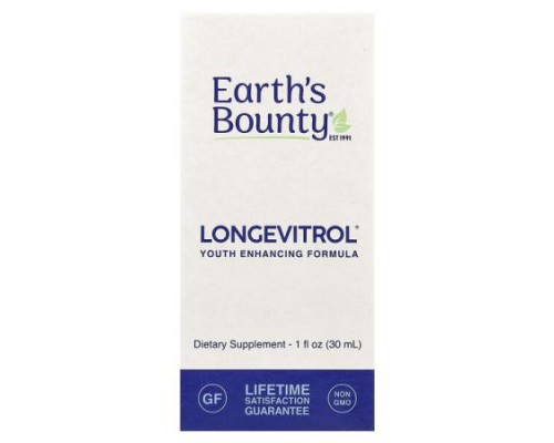 Earth's Bounty, Longevitrol®, Youth Enhancing Formula , 1 fl oz (30 ml)