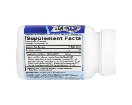 Nutrition Now, PB 8™, Probiotic, 14 Billion, 60 Capsules Nutrition Now, PB 8™, Probiotic, 14 Billion, 60 Capsules
