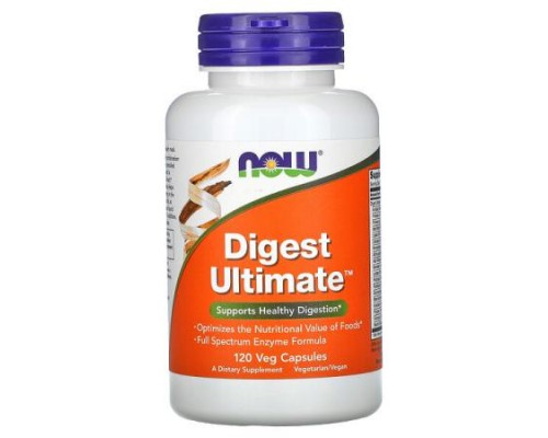NOW Foods, Digest Ultimate, 120 Veg Capsules