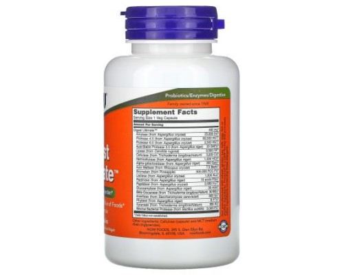 NOW Foods, Digest Ultimate, 120 Veg Capsules
