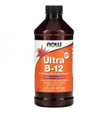 NOW Foods, Ultra B-12, 5,000 mcg, 16 fl oz (473 ml)