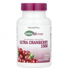 NaturesPlus, Herbal Actives, Ultra Cranberry™ 1500, 30 Tablets