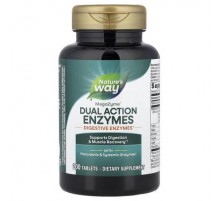 Nature's Way, MegaZyme®, Dual Action Enzymes, 200 Tablets