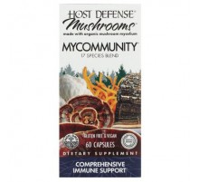 Host Defense, Mushrooms, MyCommunity, 60 Capsules