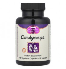 Dragon Herbs, Cordyceps, 450 mg, 100 Vegetarian Capsules