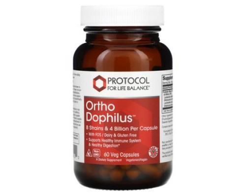Protocol for Life Balance, Ortho Dophilus, 60 Veg Capsules