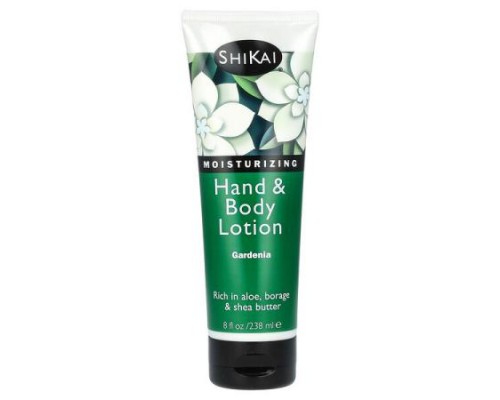 Shikai, Moisturizing Hand & Body Lotion, Gardenia, 8 fl oz (238 ml) Shikai, Moisturizing Hand & Body Lotion, Gardenia, 8 fl oz (238 ml)