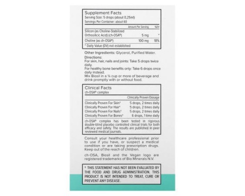 Biosil, ch-OSA, Collagen Generator, 15 ml drops