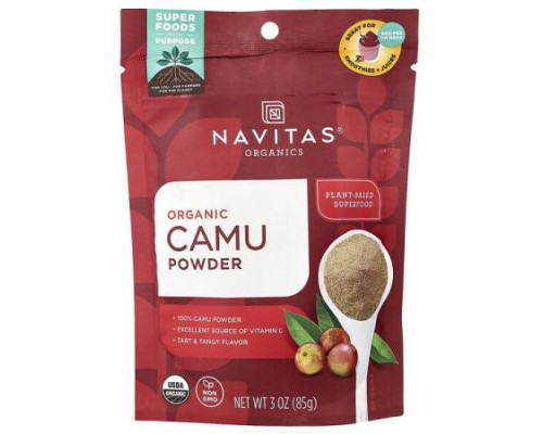 Navitas Organics, Organic Camu Powder, 3 oz (85 g) Navitas Organics, Organic Camu Powder, 3 oz (85 g)
