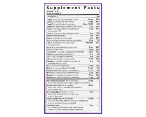 New Chapter, Women's Advanced Multivitamin, 120 Vegetarian Tablets