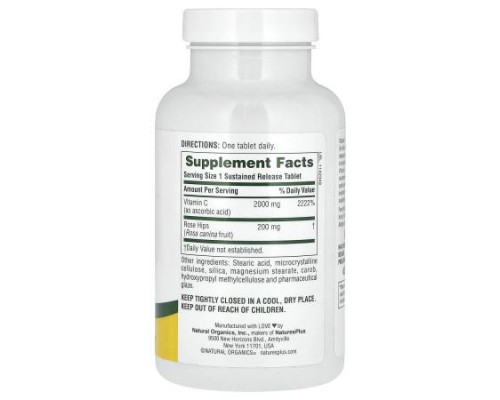 NaturesPlus, Ultra-C, 2,000 mg, 90 Tablets