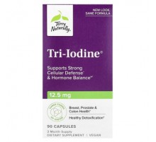Terry Naturally, Tri-Iodine®, 12.5 mg, 90 Capsules