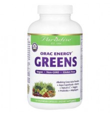 Paradise Herbs, ORAC Energy® Greens, 120 Vegetarian Capsules