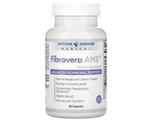 Arthur Andrew Medical, FibroVera AHS, Advanced Hormonal Support, 90 Capsules Arthur Andrew Medical, FibroVera AHS, Advanced Hormonal Support, 90 Capsules