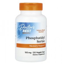 Doctor's Best, Phosphatidyl Serine, 100 mg, 120 Veggie Caps