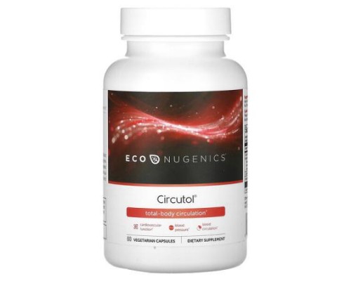 Econugenics, Circutol, 60 Vegetarian Capsules