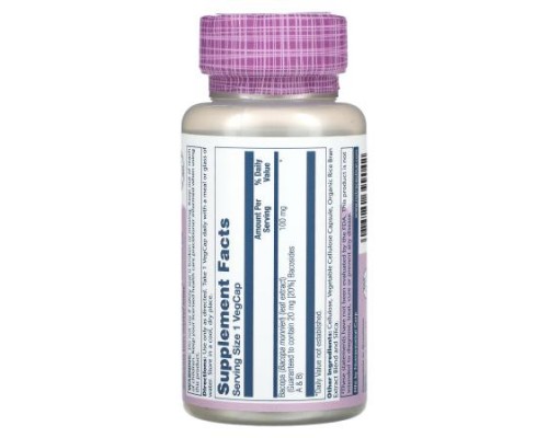 Solaray, Vital Extracts, Bacopa, 100 mg, 60 VegCaps